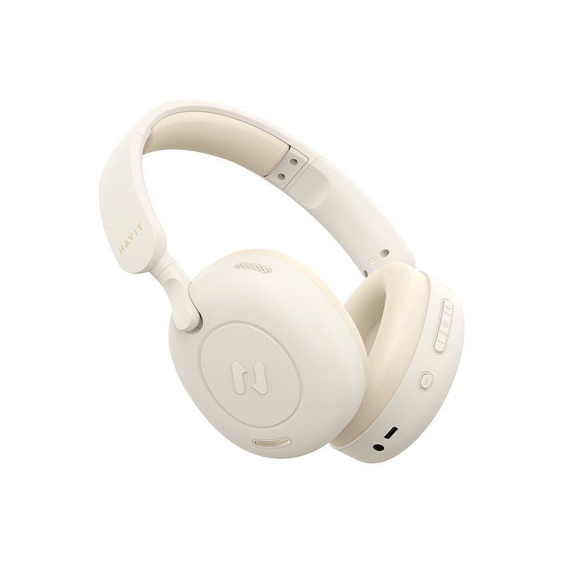 Havit H655BT wireless bluetooth headphones beige In preparation Your Sports Performance