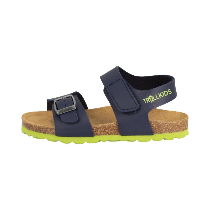 Trollkids Kids Bergen Sandal navy/green (483-100)