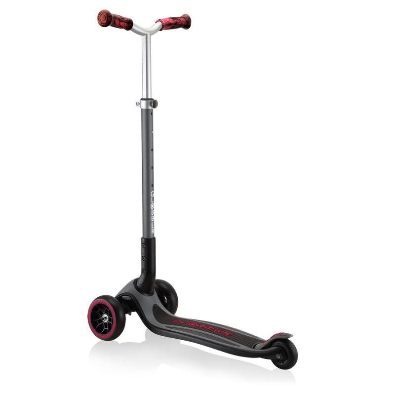 Globber Master Prime 3-wheel scooter / Black - New Red 664-102 Accessories/Skating/Hulajnogi Your Sports Performance