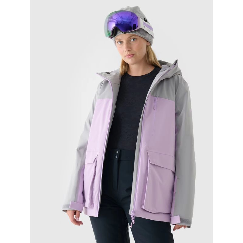 Women's ski jacket neodry 8000 membrane 4F 4FWAW24TTJAF594-52S *Kategoria tymczasowa Your Sports Performance