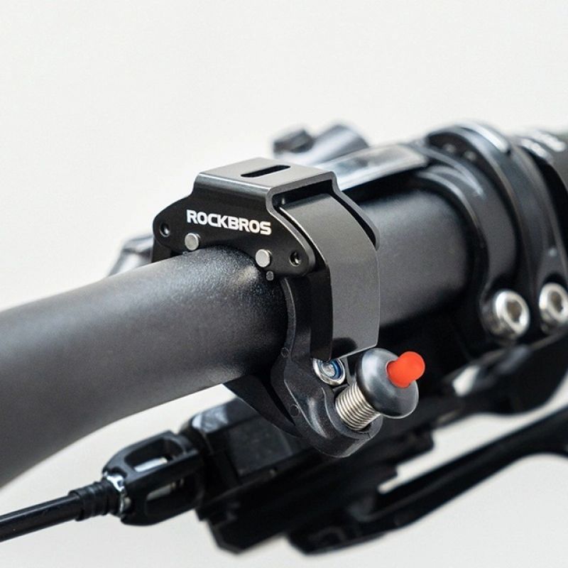 Rockbros 34210006001 C-Shape Bicycle Bell - Black Accessories/Bicycle/Akcesoria rowerowe Your Sports Performance