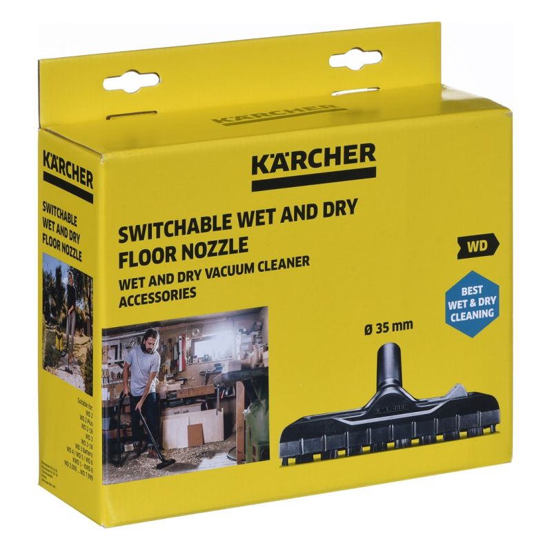 KARCHER 2.863-000.0 floor nozzle AGD - Akcesoria/Do odkurzaczy - końcówki i szczotki Your Sports Performance