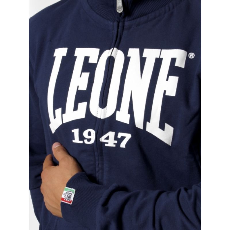 Men's sweatshirt LEONE LSM314/S16 navy blue "M" In preparation Your Sports Performance