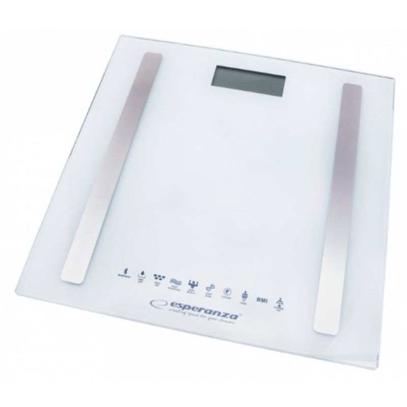 Esperanza B.FIT EBS016W Bluetooth Scale (White) AGD - Produkty/Wagi łazienkowe Your Sports Performance