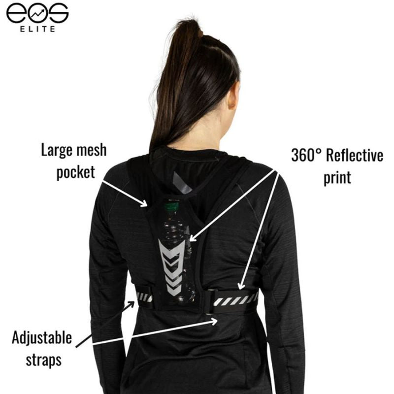 Eos Elite UltraLight EOSBLACK Running Vest Clothing/Running Your Sports Performance