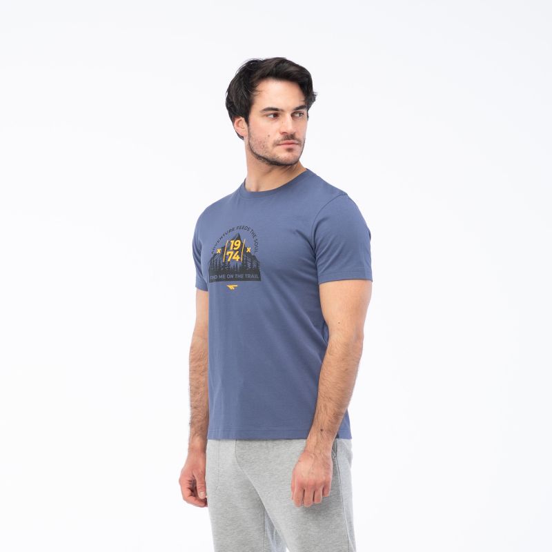 Men's T-shirt with short sleeves TRAILER Hi-Tec
