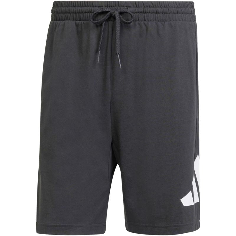 Men's adidas Essentials Big Logo Single Jersey Shorts Black IS6909