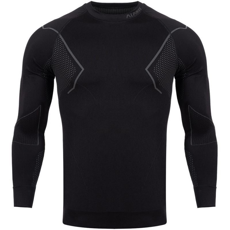 Alpinus Active Base Layer Thermoactive T-shirt black-gray M GT43189 Clothing/Ski/Alpinus Your Sports Performance
