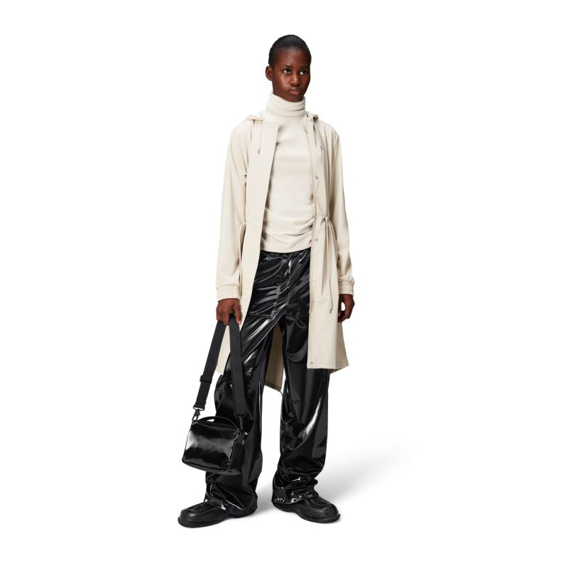 Rains raincoat STRING W PARKA W3 18550 95 DUNE GRAIN Clothing Your Sports Performance