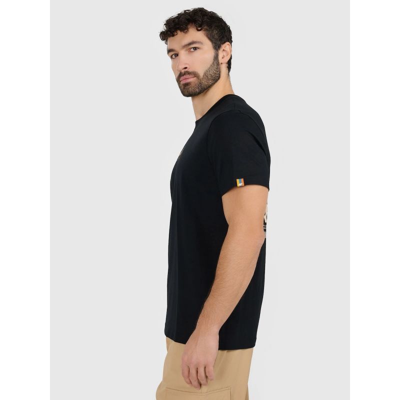 Men's regular printed T-shirt 4F 4FRAW25TTSHM3377-20S 4f