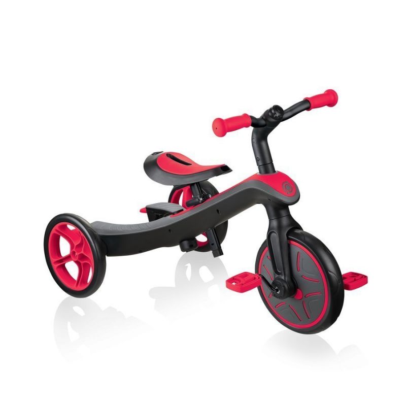 Tricycle, running gear Globber Explorer Trike Red 630-102 HS-TNK-000013814 Accessories/Bicycle/Rowery Your Sports Performance