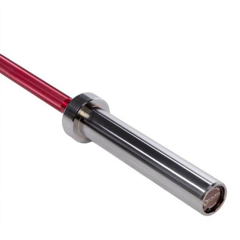 Aluminum bar 8 kg / 1830 mm HMS GA68 Red In preparation Your Sports Performance