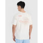 Men's oversized printed T-shirt 4F 4FRSS25TTSHM2652-11S *Kategoria tymczasowa Your Sports Performance