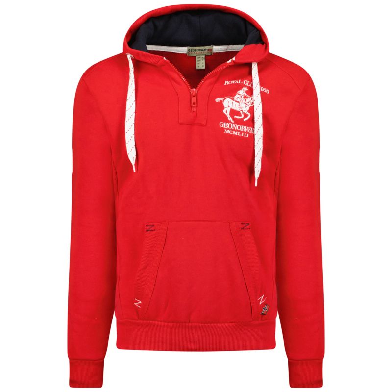 Geographical Norway Folton EO 100 M sweatshirt WW4783H/GNO-Red Clothing/Outdoor/Geographical Norway Your Sports Performance