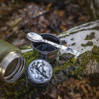 M-TAC Olive stainless steel lunch thermos with spoon, capacity 750 ml. AGD - Produkty/Termosy i kubki termiczne Your Sports Performance