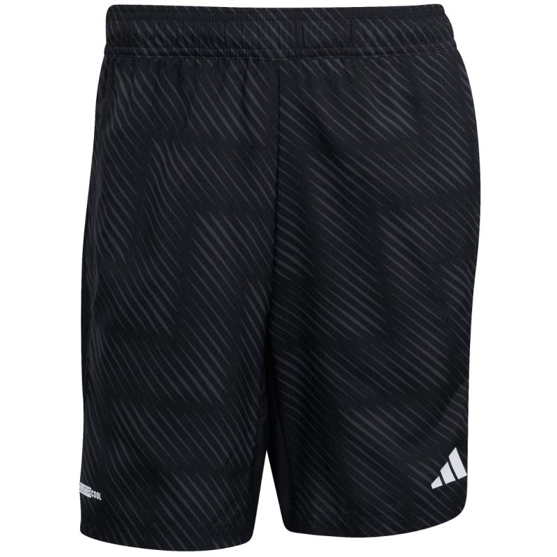 Men's adidas Tech Intensity Aop Shorts Black KB3123