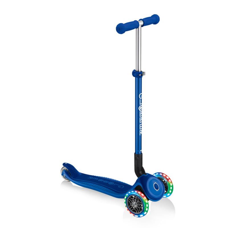Scooter 3 wheels Globber Primo Foldable Plus Lights Jr 439-100 Accessories/Skating/Hulajnogi Your Sports Performance