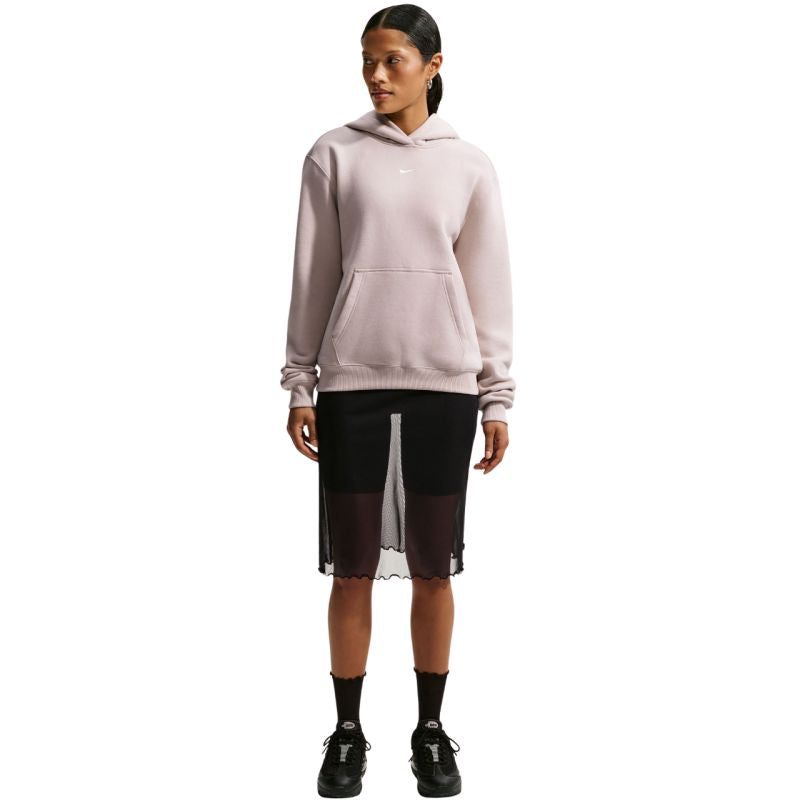 Nike Studio Women's Fleece Medium Weight Pink Sweatshirt IM8100 236