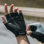 Wozinsky WRR-02XL cycling gloves size XL - gray Wozinsky