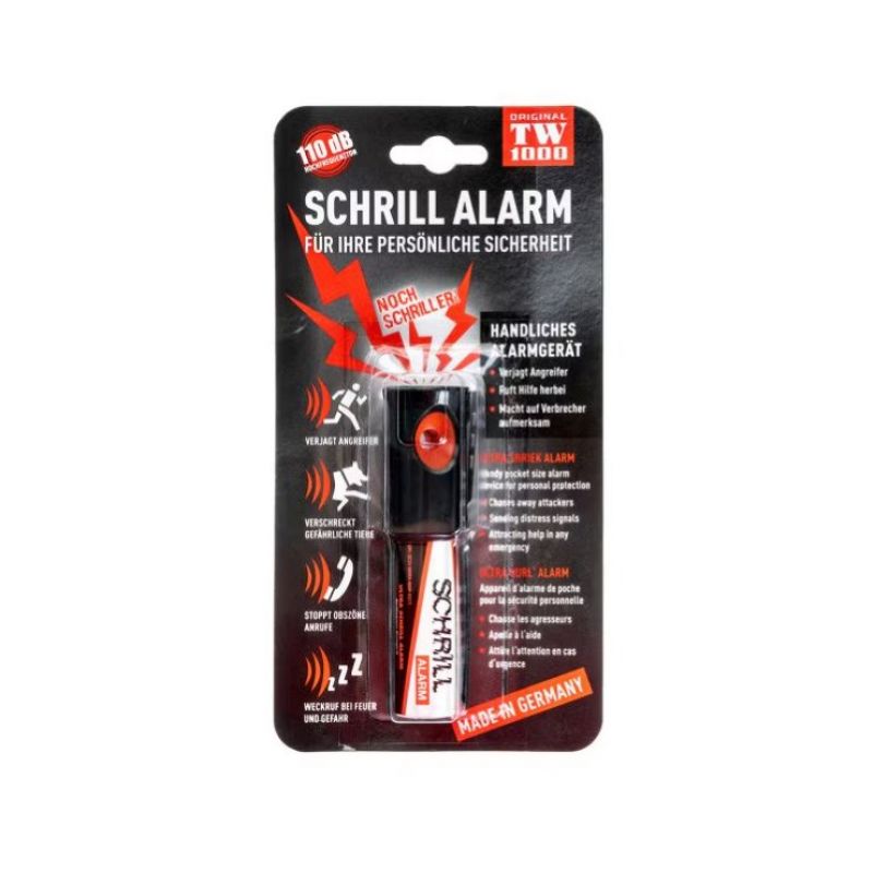 Acoustic alarm TW 1000 SCHRILL-ALARM Import z Action/Samoobrona/Alarmy i odstraszacze Your Sports Performance