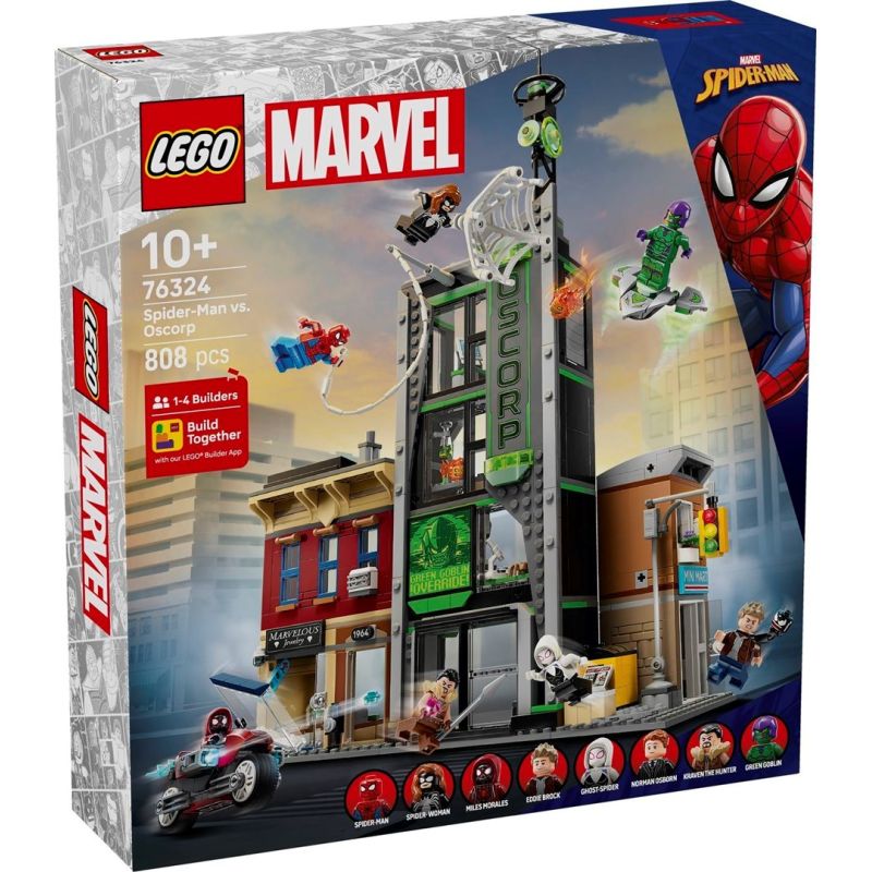 LEGO Marvel Super Heroes 76324 Spider-Man and Oscorp In preparation Your Sports Performance