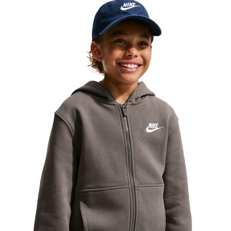 Nike Sportswear Club Fleece Kids' Sweatshirt Gray FD3004 289