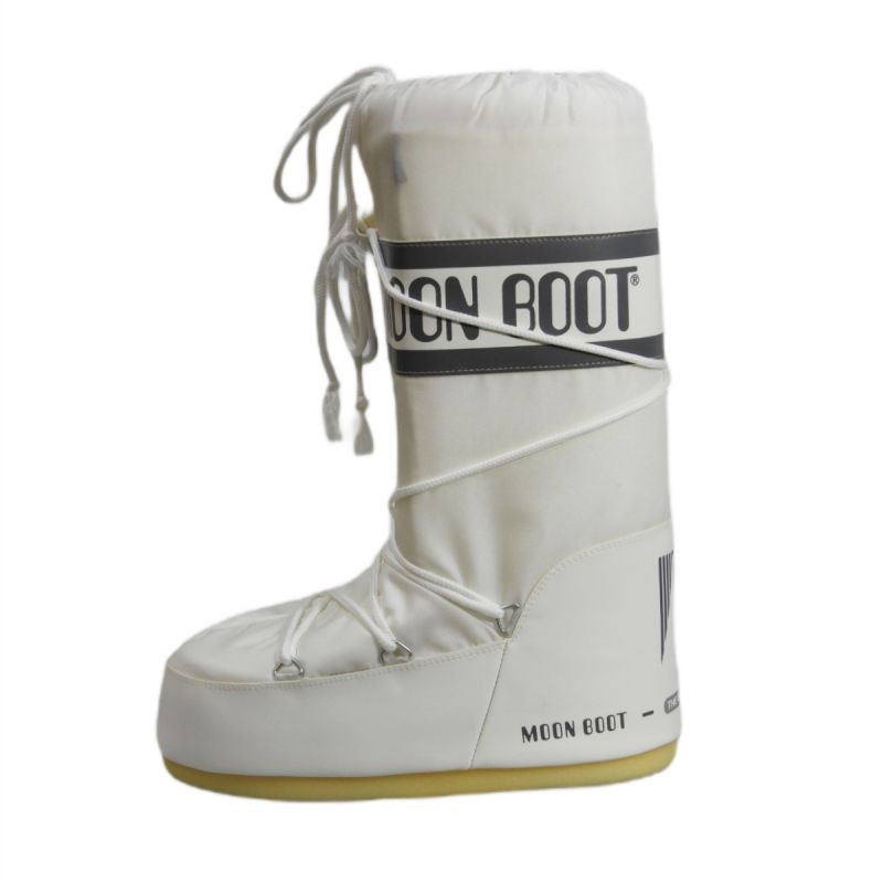 Women's Moon Boot MB Icon Nylon White Winter Snow Boots - 80D1400440-A001 Obuwie/Buty na co dzień Your Sports Performance
