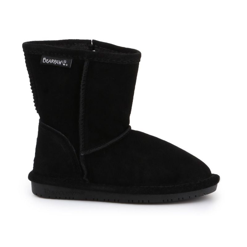 BearPaw Emma Toddler Zipper Jr 608TZ Black Neverwet Shoes Footwear/Outdoor/UGG Your Sports Performance