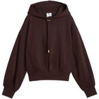 Puma Her Relaxed Hoodie women's sweatshirt brown 694027 33