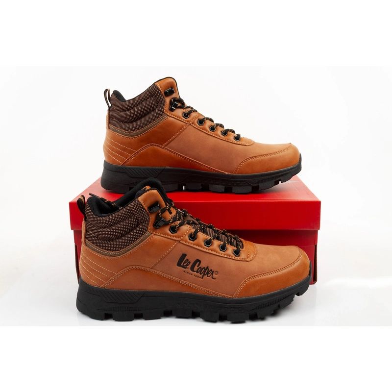 Lee Cooper Men's Winter Boots, Caramel, High Top