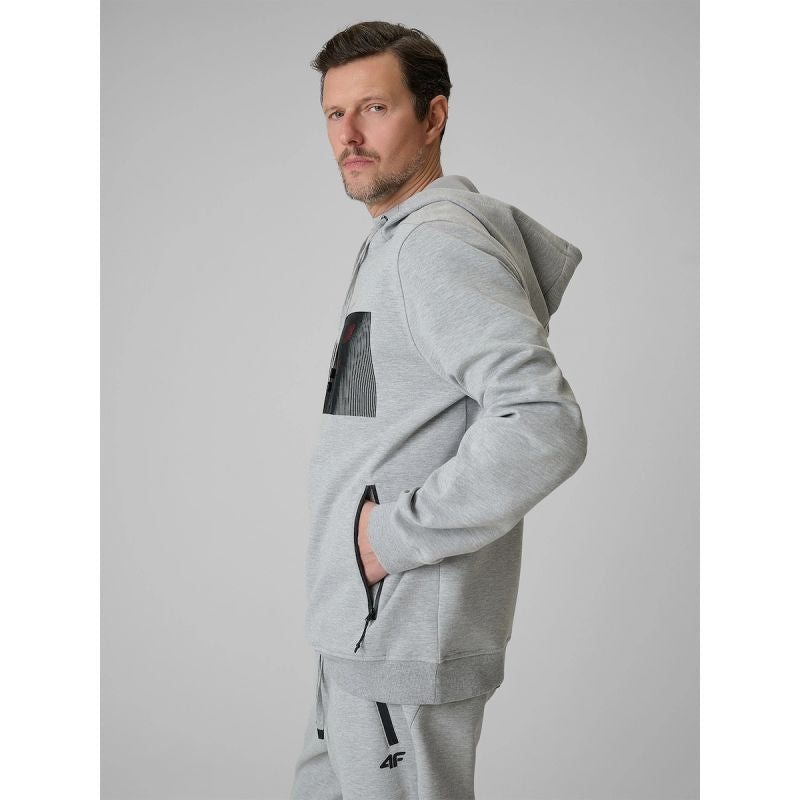Men's regular hooded sweatshirt 4F 4FRSS26TSWSM2975-20S 4f