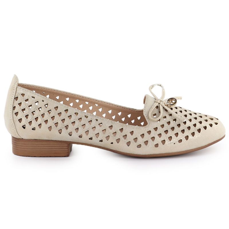 Women's openwork gold lords shoes Jezzi 222-5 To be categorized Your Sports Performance