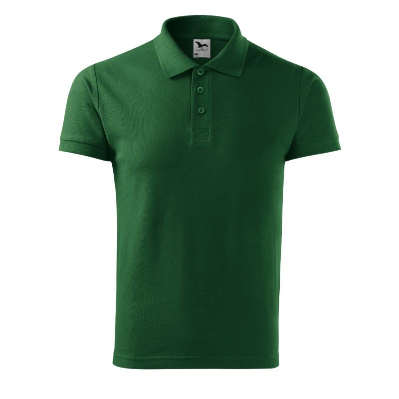 Malfini Cotton M MLI-21206 polo shirt bottle green Clothing/Lifestyle/T-shirts/Malfini Malfini