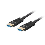 LANBERG HDMI CABLE M/M V2.1 40M 8K OPTICAL AOC CA-HDMI-30FB-0400-BK Kable i adaptery/Kable HDMI Your Sports Performance