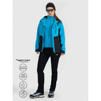 Women's trekking jacket 10000 membrane 4F 4FWAW25TTJAF1011-33S 4f