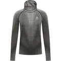 Men’s long-sleeve thermal shirt with integrated balaclava Odlo BLACKCOMB ECO, black