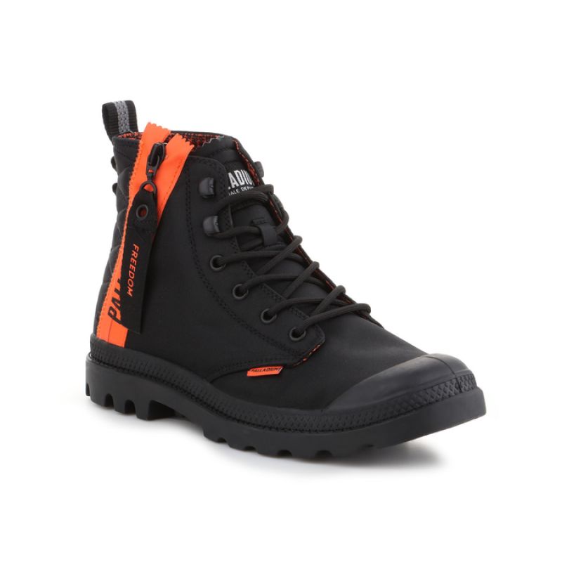 Shoes Palladium Pampa Unlocked U Black / Black 77239-010-M Footwear/Lifestyle/Palladium Your Sports Performance