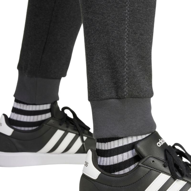 Men's adidas Seasonal Essentials Mélange Pants Gray IW6357 In preparation Adidas