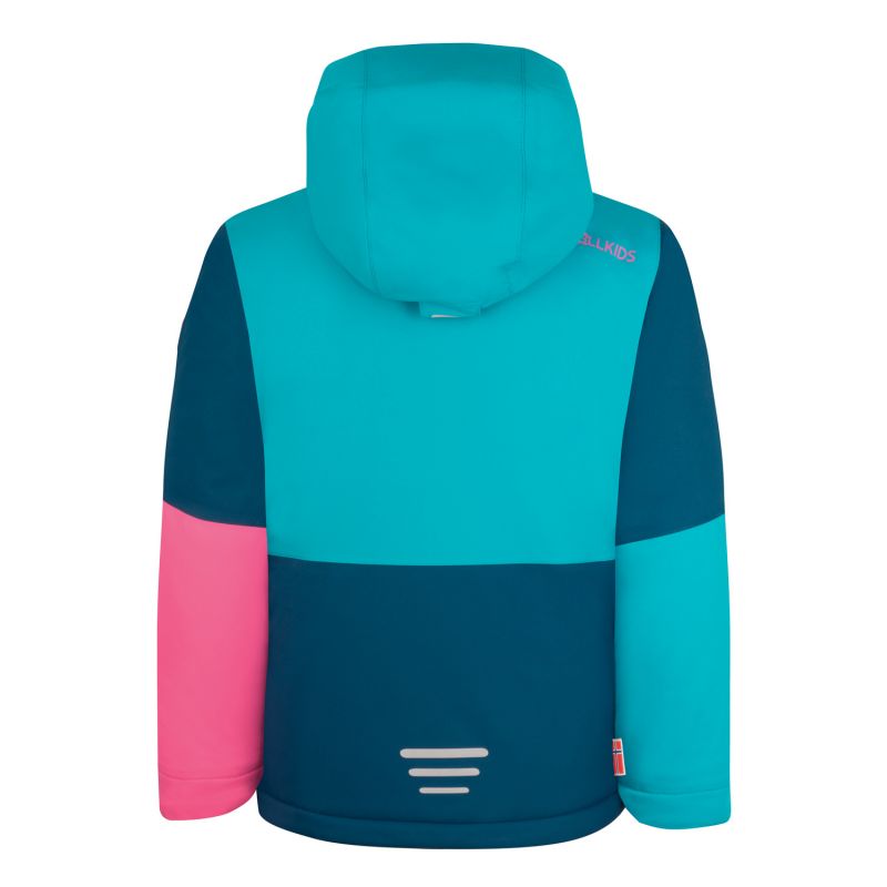 Trollkids Kids Hallingdal Jacket Outdoor Multicolor Hooded Winter Jacket (226-123) Trollkids