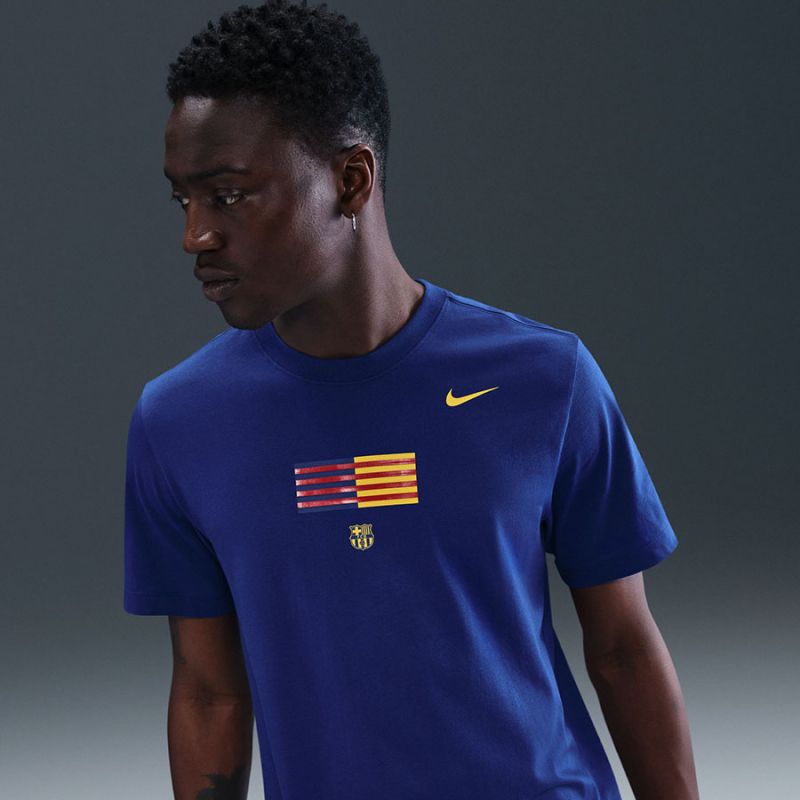 Nike FC Barcelona Crest Tee 25/26 HQ8405-455 Clothing/Football/FC Barcelona Nike