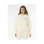 Women's RIP CURL Surf Puff Heritage Hoodie Beige