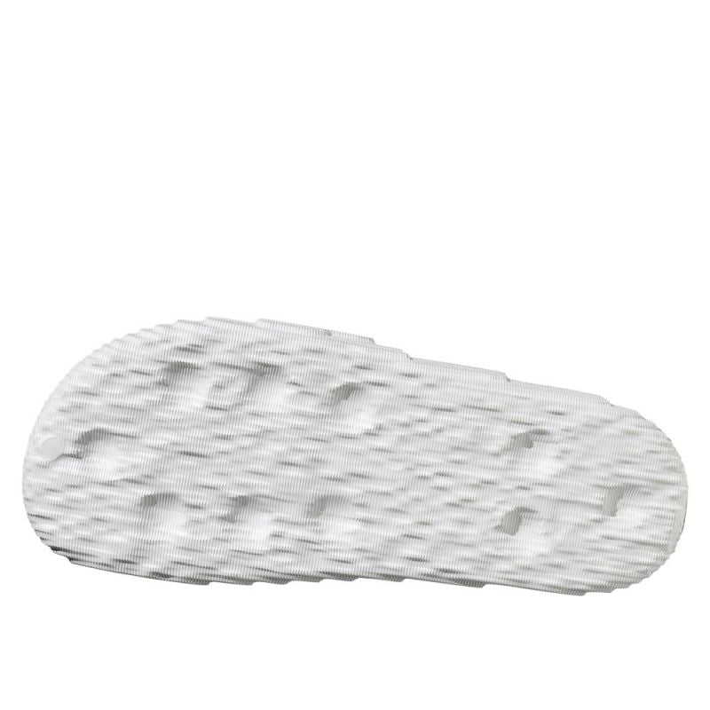 Adidas Adilette 22 Crystal White women's/men's slides with a comfortable profiled sole (HQ4672)