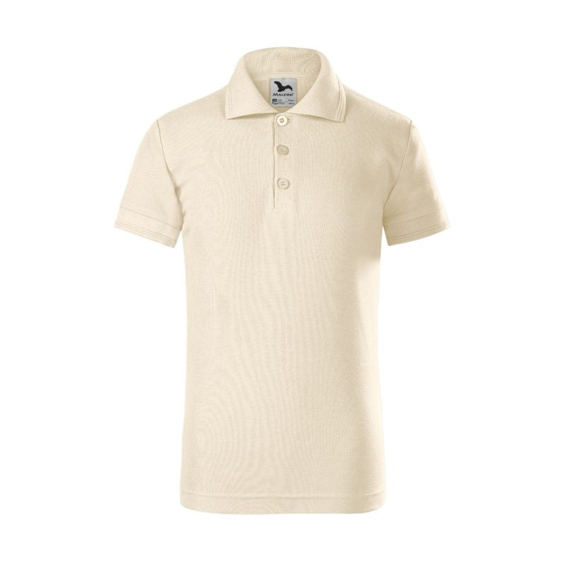 Kids' Pique Polo Shirt (Almond)