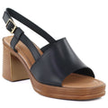 Women's black high-heeled sandals Potocki 54324 To be categorized Your Sports Performance