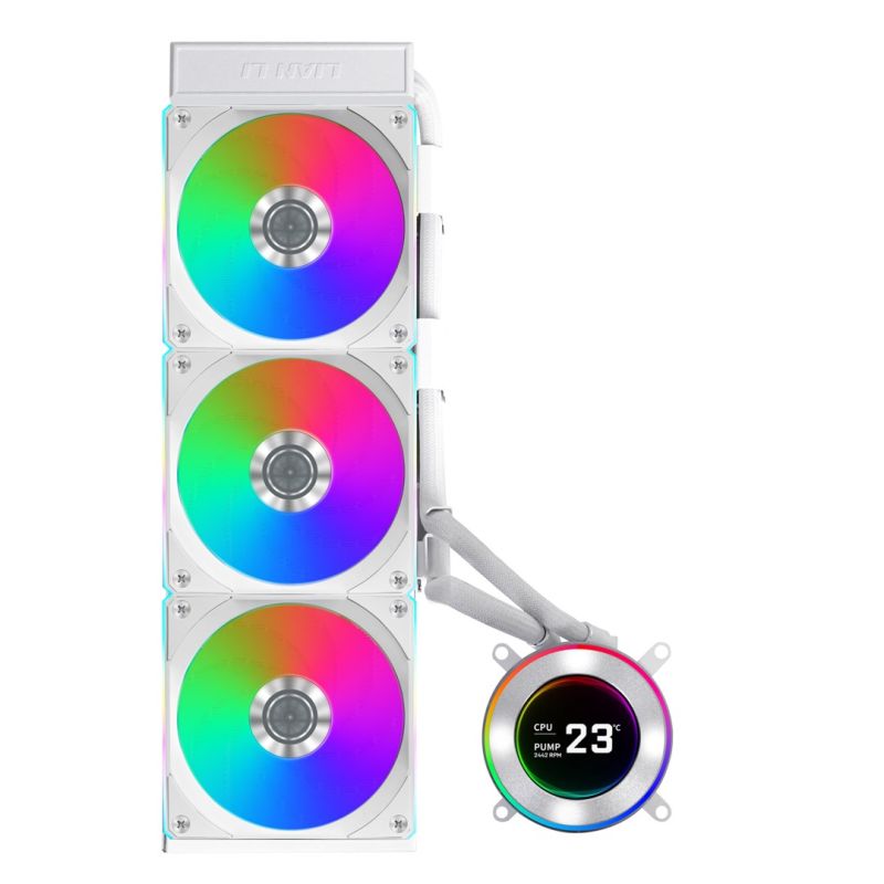 Lian Li GA II Hydroshift II LCD-C 360CL all-in-one water cooling 12cm White Chłodzenie/Chłodzenie - zestawy chłodzenia wodnego Your Sports Performance