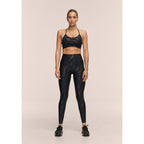 CASALL Sleek Strappy Sports Bra Printed Black