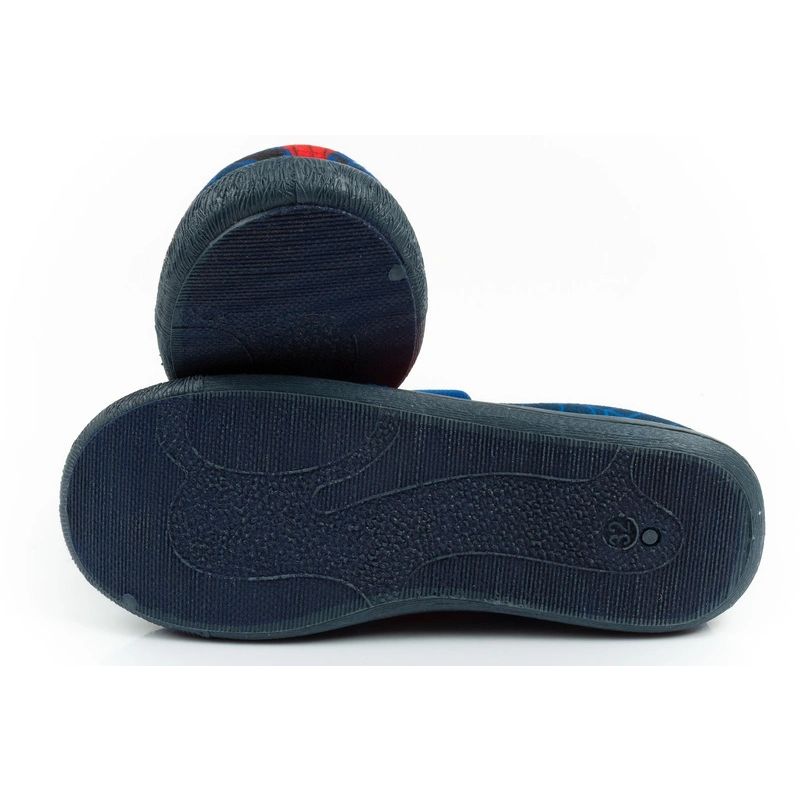 Leomil children's shoes Spiderman slippers with Velcro for kindergarten