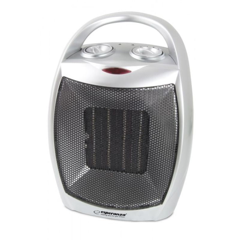 Esperanza EHH006 electric fan heater (1500W; 3 heating levels; black, silver) AGD - Produkty/Termowentylatory Your Sports Performance