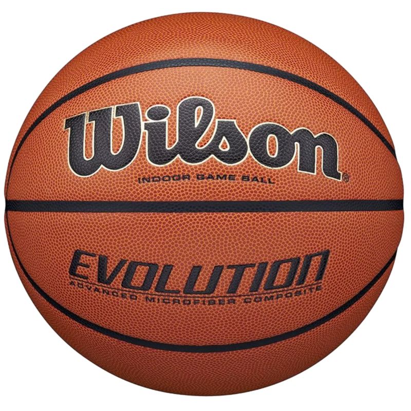 Wilson Evolution Indoor Game Ball for basket WTB0516XBEMEA Accessories/Balls/Basketball Your Sports Performance