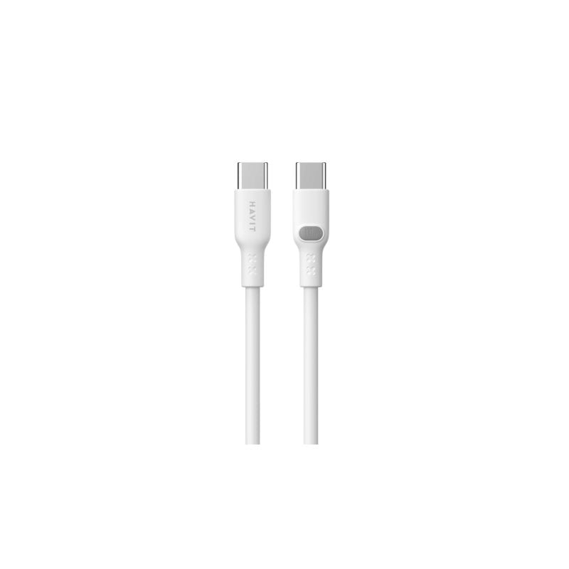 Havit Type C-Type C Cable CB6280 (white; 100cm) In preparation Your Sports Performance